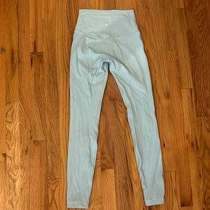 Lululemon Light Blue Align Leggins